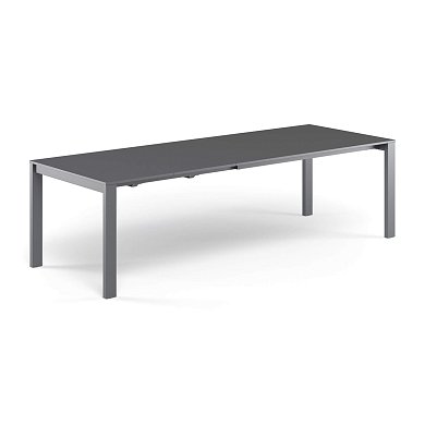 Раздвижной садовый стол Round EMU, 160+54+54×100, сталь 479