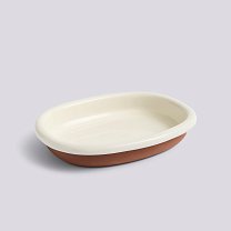 Barro Oval 27×36 см, молочно-белый