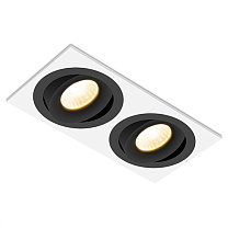 Потолочные светодиодные светильники Led technology MIKA 30.27 W 2FW черный + белый