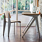4055737057236 Standard Vitra Стул обеденный светлый с деревянным сиденьем — фото 4