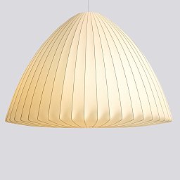 Подвесной светильник HAY Nelson Bell Bubble XL, молочно-белый