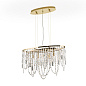LU 2399/3+2 gold/oval Kristalldesign Orion потолочная хрустальная люстра — фото 3