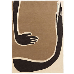 1104269827 Ferm Living Pose ворсовый ковер с художественным абстрактным рисунком
