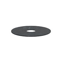 LUNIZ FOOT CERAMIC DISK Ø70CM NERO MARQUINA