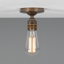 MLCF109 Mullan Lighting Bexter накладной потолочный светильник с открытой лампой в винтажном стиле