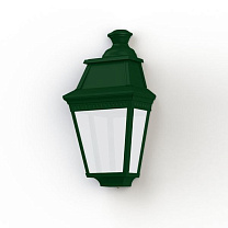 Avenue 3 N° 2; Opal PMMA Built-in LED 3000°K warm white 18W; Fir green