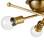 Armstrong 3 Light Flush Mount Natural Brass потолочный светильник 43196NBR Kichler