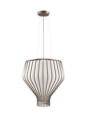 F47A13 White - Burnished Fabbian Saya Подвесной светильник