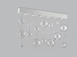 Bolero 100x15 Потолочный светильник из дутого стекла Metal Lux