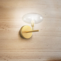 Metal Lux Dolce AP 17 современный дизайнерский настенный светильник прозрачный; хром 260.111.01