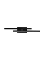 Triac Dimmable Sandy Black Aluminium & Acrylic Sandy Black Steel Base LED 12Watt 220-240Volt 510Lm IP20 3200K L:53.5 W:6 H:8 cm