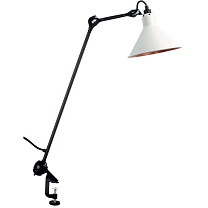 Lampe GRAS - 201 - lampe de table/abat-jour blanc - intérieur cuivre