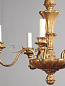 CL0082.GI Giltwood Rococo Vaughan подвесная люстра в стиле рококо с резным корпусом и позолоченным покрытием — фото 2