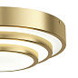 Dombard 14" LED Flush Mount Champagne Gold потолочный светильник 84320CG Kichler — фото 1