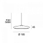 9500 Linea Light Sinfonia Sys Vivaldi одиночный светильник для компоновки белый — фото 3