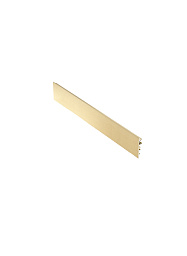 D95Z13 120cm - Golden aluminium Fabbian Tile настенный линейный светильник длиной 120 см из золотистого алюминия