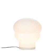 Kumo Medium, белое матированное стекло, белое основание