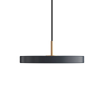 Asteria Mini - Anthracite grey 31 x 10,5 cm, 2.7m cordset