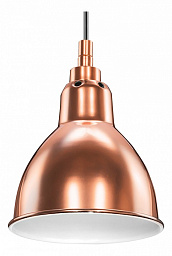765013 Lightstar Loft подвесной светильник в форме купола из меди