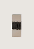 Bronzed shown with 6 1/2 Matchstick in Putty with Cream Card lining