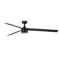 CRUISER TEK XL Black fan Wall Control white 2700K