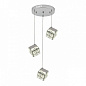 12048/3P Chrome Indigo Radioso подвесной светильник 7.7W 1540lm 3000, 4200, 6400K — фото 1