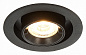 ST702.338.12 ST-Luce St702 точечный светильник, 12Вт, 3000K, 900лм, черный — фото 2