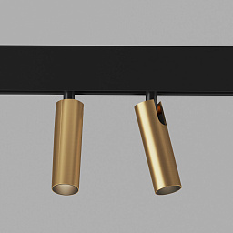 a062852 Elektrostandard Slim Magnetic магнитный трековый подвесной светильник с двумя цилиндрическими плафонами