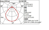 Isola Ø597mm - neutral white - Microprismatic - DALI 26.8W 3672lm - 4000K - DALI-2