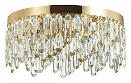 4986/6C Odeon Light Dakisa потолочная люстра с хрустальными подвесками