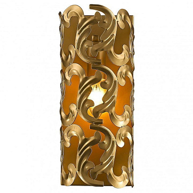 потолочный накладной светильник цилиндрической формы с узорным вырезом