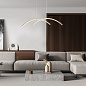 10212/S LED Gold Escada Skyline подвесной светильник, 18Вт, 3000, 4000, 6000K, 2880лм, золото — фото 2