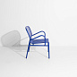 M0741806 WEEK-END Petite Friture Кресло садовое металлическое синее — фото 4