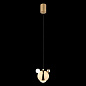 Светильник подвесной Crystal Lux AMIGO SP LED GOLD — фото 2