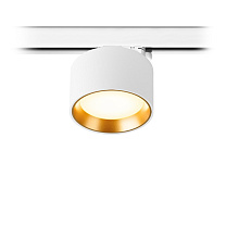 Трековые светильники Led technology TR ALBA 14.30 B белый + золото