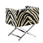 110198 Chair Dawson zebra print кресло Eichholtz