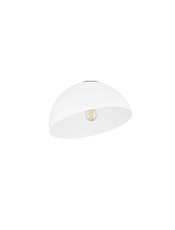 Sandy White Metal LED E27 1x12Watt 100-240Volt IP20 bulb excluded D: 29 H: 19 cm