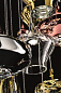Nostalgia Medium Chrome подвесной светильник Studio Italia Design 154006