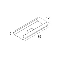 FTL35 - FIXATION SET / CORNER 180°