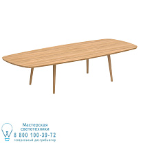 НИЗКИЙ ОБЕДЕННЫЙ СТОЛ STYLETTO 300X120CM ТИК Royal Botania