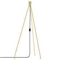 Floor tripod brushed brass 109 cm