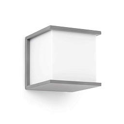 70715 Faro Barcelona KUBICK уличный настенный светильник серый 60W