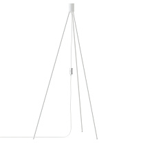 Floor tripod matt white H 109 cm