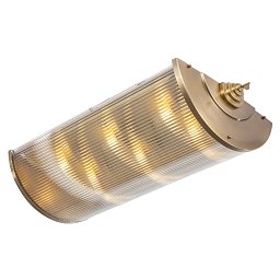 PP-106 Patinas lighting Petitot потолочный светильник-полуцилиндр из стеклянных стержней