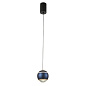 CARO SP LED BLUE Crystal lux CARO Светильник подвесной LED 4,6W 250Lm — фото 1