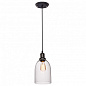 LOFT1814 Loft it Glass bell подвесной светильник, 60Вт, черный