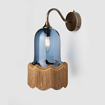 Vintage Bell Petite Wall Light джинсовый синий