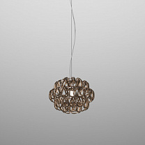 MINIGIOGALI ПОДВЕСКА 35 КРИСТАЛЛ БРОНЗА ГЛЯНЦЕВЫЙ ХРОМ E27 CE 1