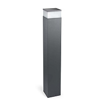 Bollard IP65 Cubik LED 1000mm LED 15W 3000K Urban grey 833lm
