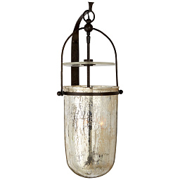 CHD2270AI-MG Visual Comfort Lorford настенный фонарный светильник с вытянутой колбой из ртутного стекла в металлическом каркасе